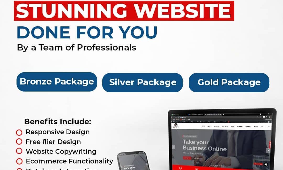 Get A Stunning Website Done For You By A Team Of Professionals
