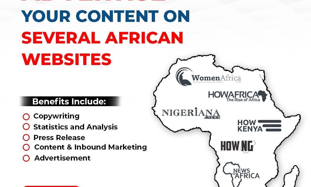 Advertise Your Content On Several African Website