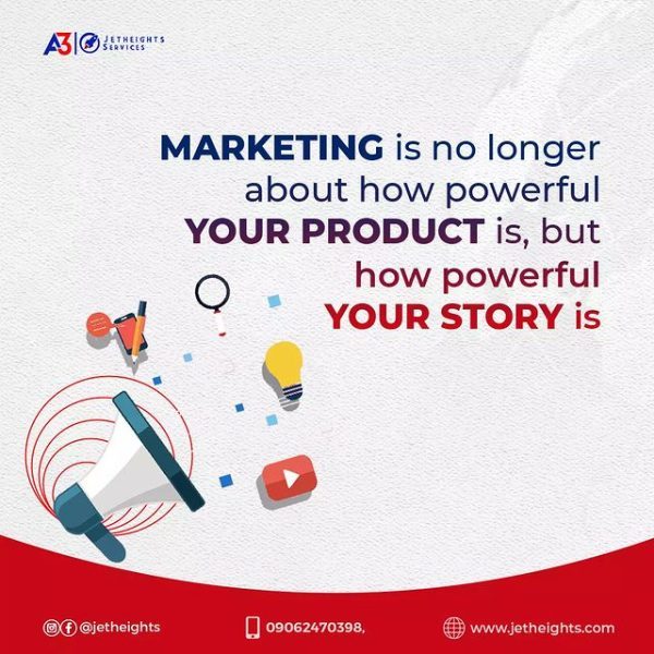Marketing Is No Longer About How Powerful Your Product Is, But How Powerful Your Story Is